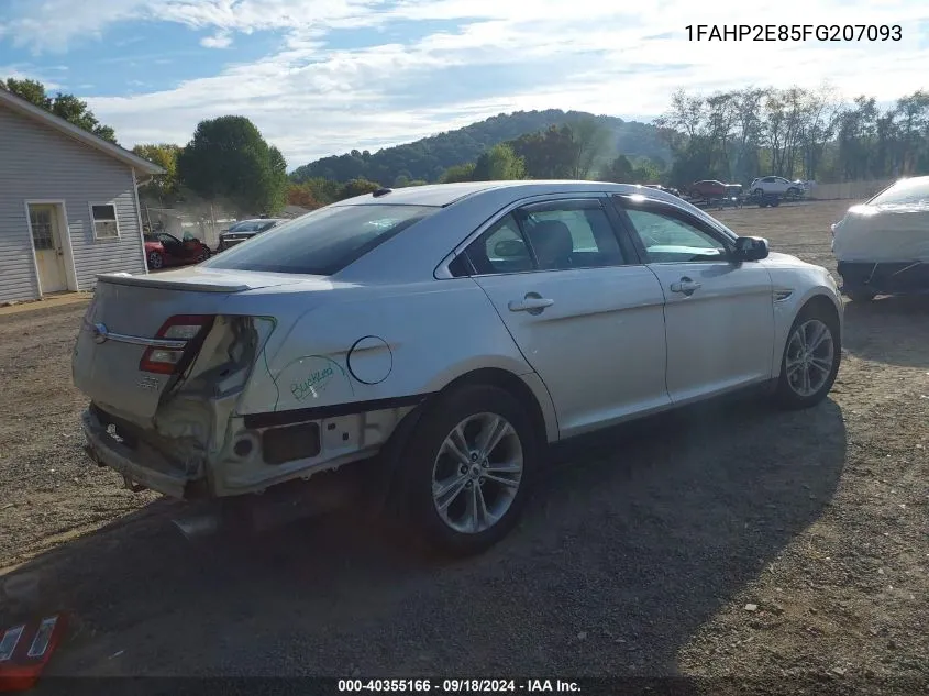 2015 Ford Taurus Sel VIN: 1FAHP2E85FG207093 Lot: 40355166