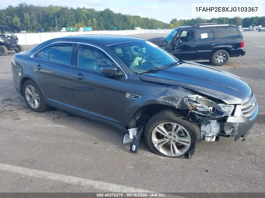 2018 Ford Taurus Sel VIN: 1FAHP2E8XJG103367 Lot: 40378279