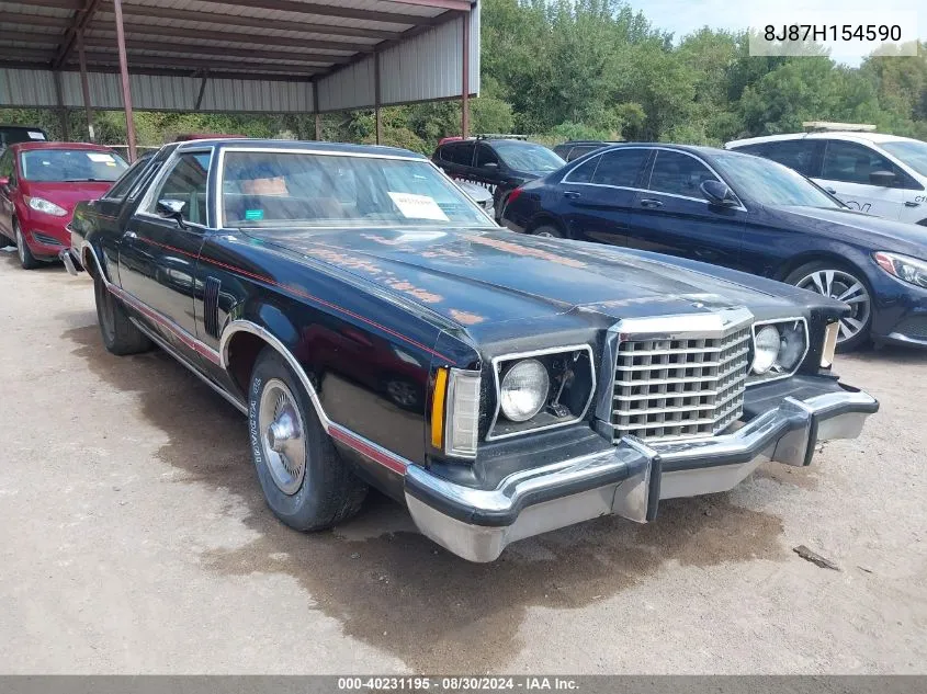 1978 Ford Thunderbird VIN: 8J87H154590 Lot: 40231195