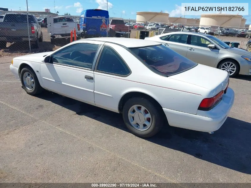 1995 Ford Thunderbird Lx VIN: 1FALP62W1SH182766 Lot: 39902290