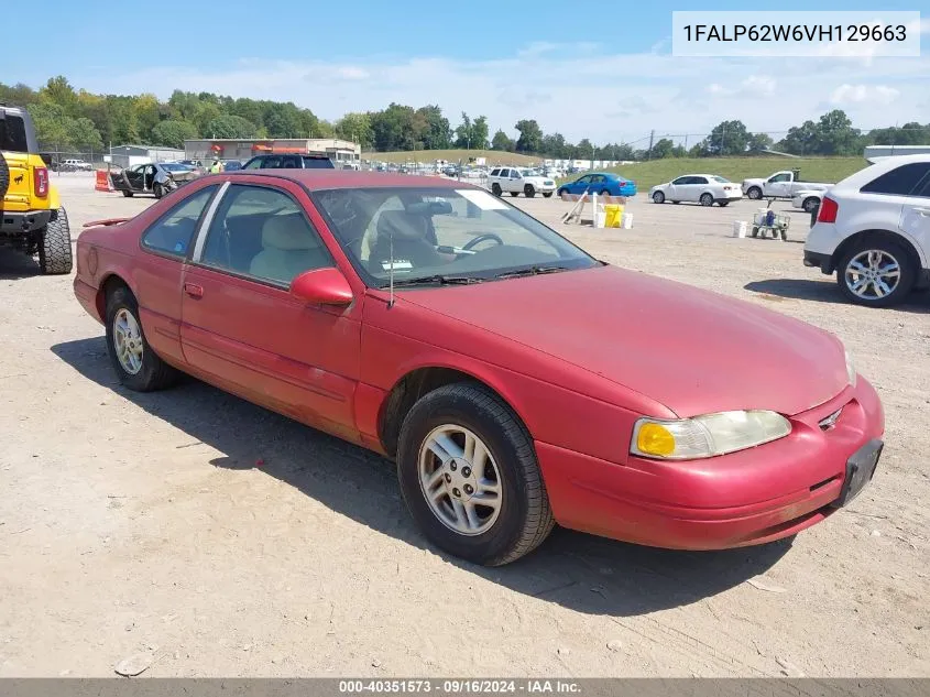 1997 Ford Thunderbird Lx VIN: 1FALP62W6VH129663 Lot: 40351573