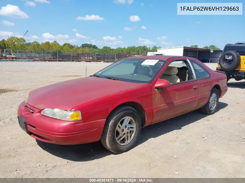 1997 Ford Thunderbird Lx VIN: 1FALP62W6VH129663 Lot: 40351573