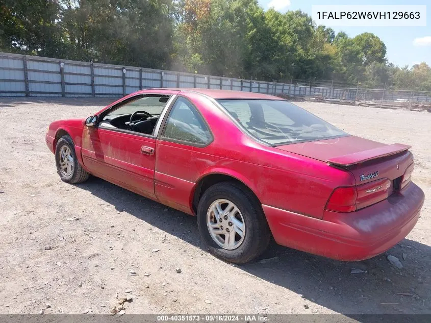 1997 Ford Thunderbird Lx VIN: 1FALP62W6VH129663 Lot: 40351573