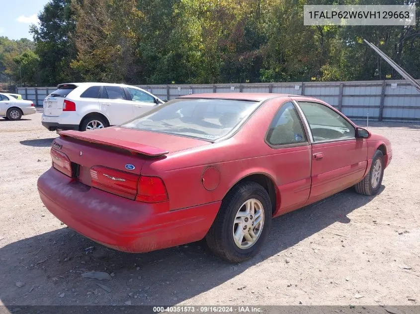 1997 Ford Thunderbird Lx VIN: 1FALP62W6VH129663 Lot: 40351573