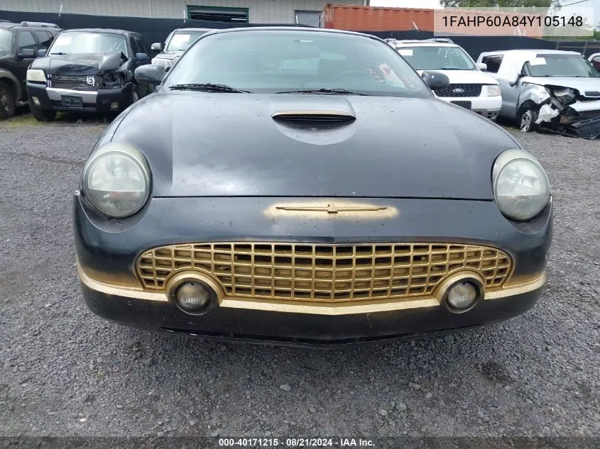 1FAHP60A84Y105148 2004 Ford Thunderbird