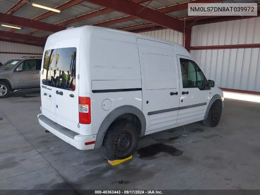 2010 Ford Transit Connect Xlt VIN: NM0LS7DN8AT039972 Lot: 40363443