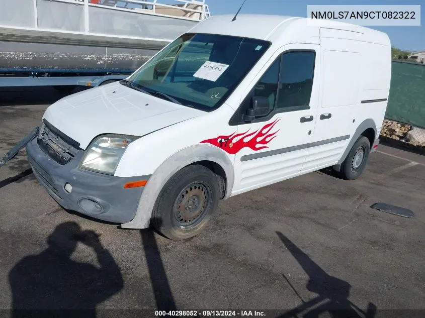 2012 Ford Transit Connect Xl VIN: NM0LS7AN9CT082322 Lot: 40298052