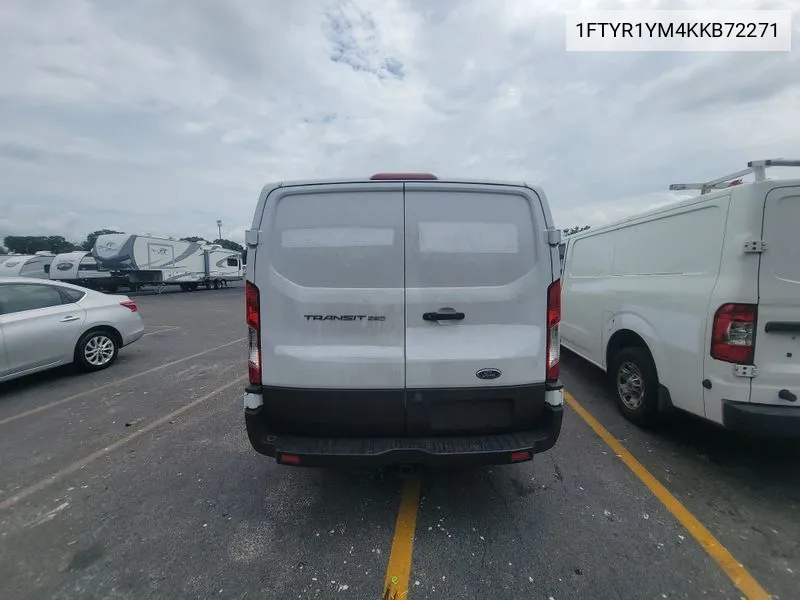 2019 Ford Transit T-250 VIN: 1FTYR1YM4KKB72271 Lot: 40363480