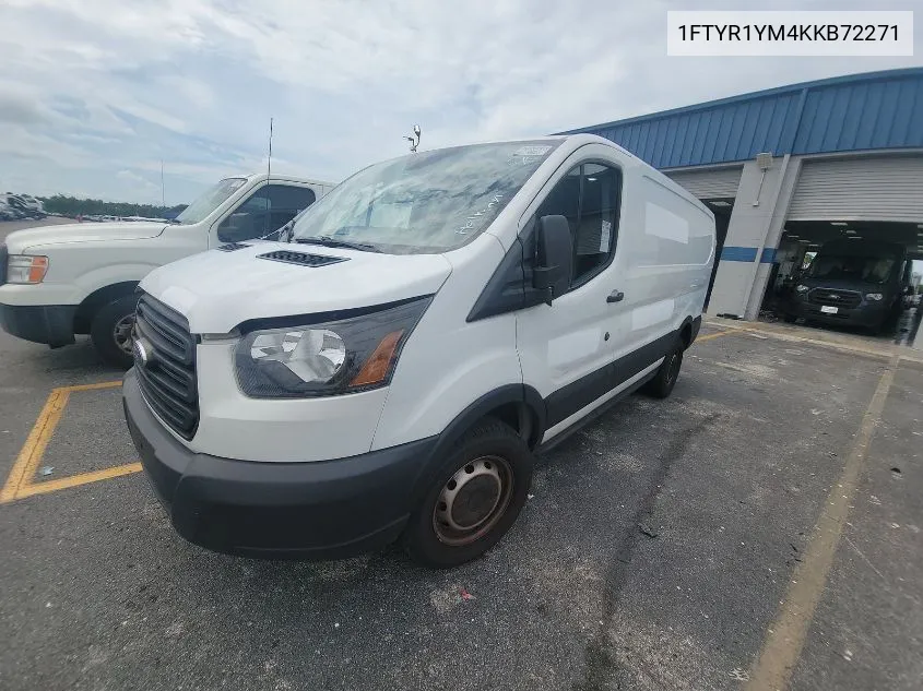 2019 Ford Transit T-250 VIN: 1FTYR1YM4KKB72271 Lot: 40363480