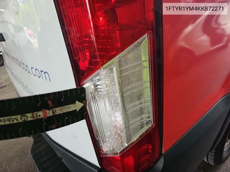 1FTYR1YM4KKB72271 2019 Ford Transit T-250