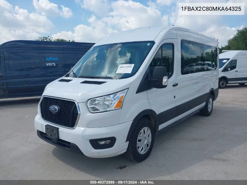 2021 Ford Transit-350 Passenger Van Xlt VIN: 1FBAX2C80MKA64325 Lot: 40372595