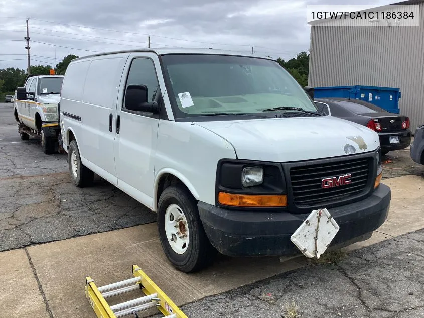 2012 GMC Savana 2500 Work Van VIN: 1GTW7FCA1C1186384 Lot: 40382329