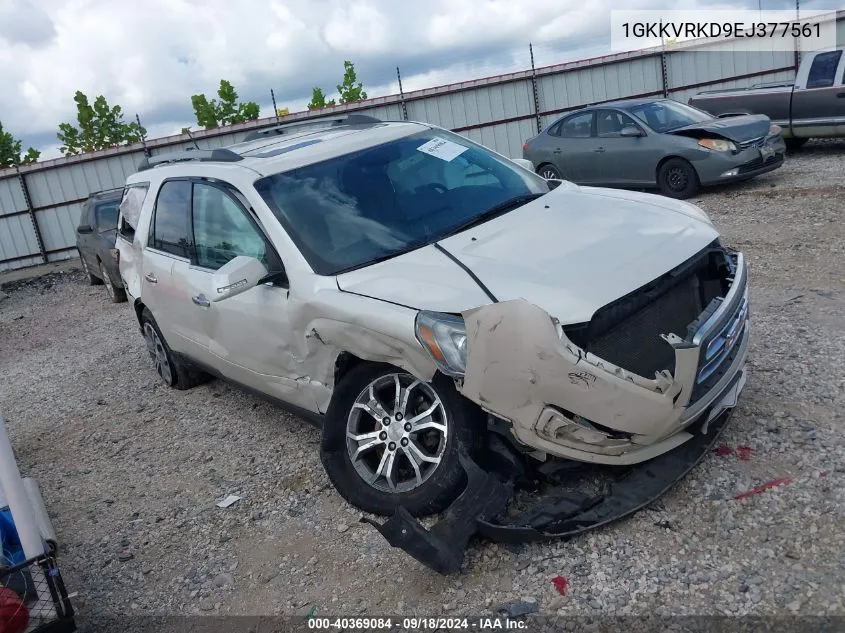 1GKKVRKD9EJ377561 2014 GMC Acadia Slt-1