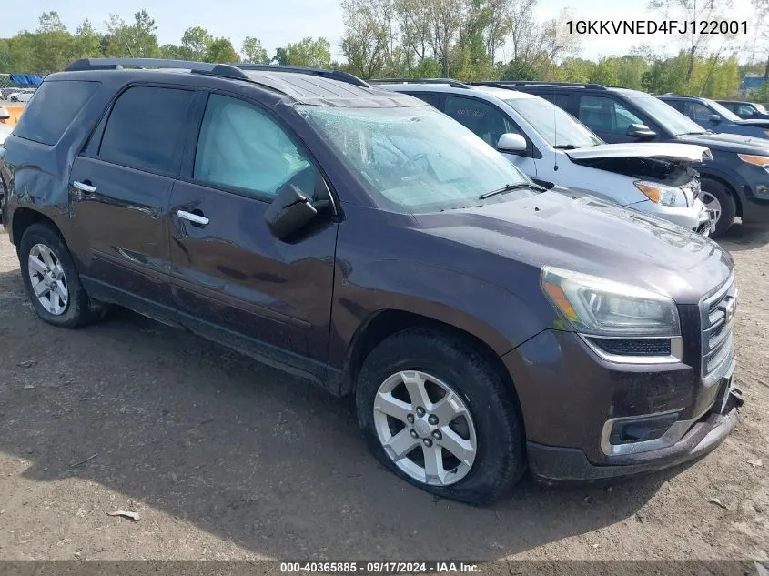 1GKKVNED4FJ122001 2015 GMC Acadia Sle-1