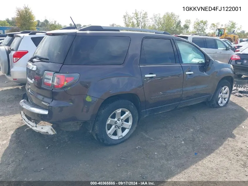 1GKKVNED4FJ122001 2015 GMC Acadia Sle-1