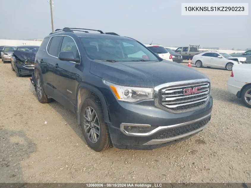 2019 GMC Acadia Sle VIN: 1GKKNSLS1KZ290223 Lot: 12060006