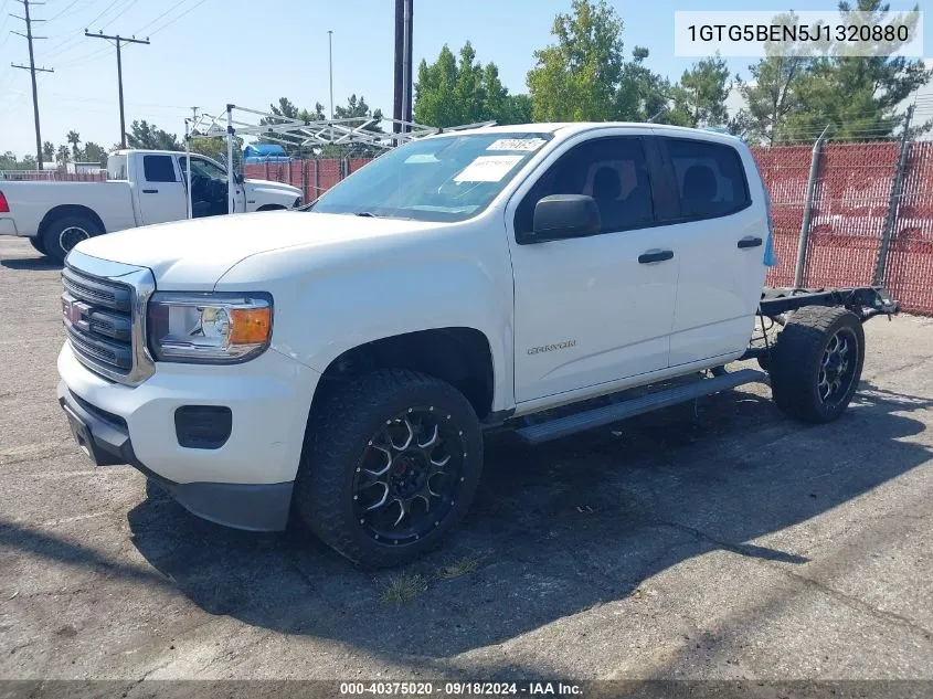 1GTG5BEN5J1320880 2018 GMC Canyon