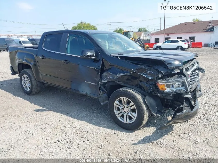 2019 GMC Canyon Sle VIN: 1GTG5CEN8K1206542 Lot: 40346459