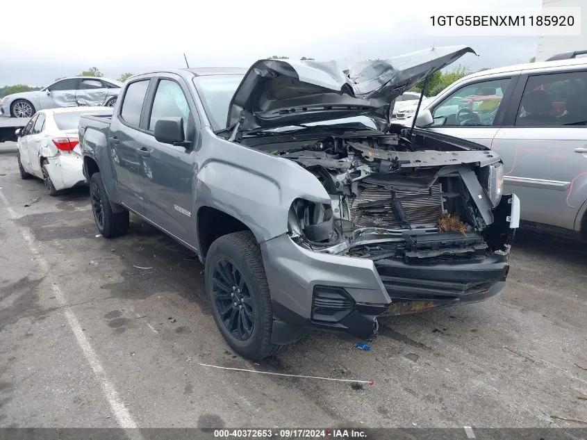 2021 GMC Canyon 2Wd Short Box Elevation Standard VIN: 1GTG5BENXM1185920 Lot: 40372653