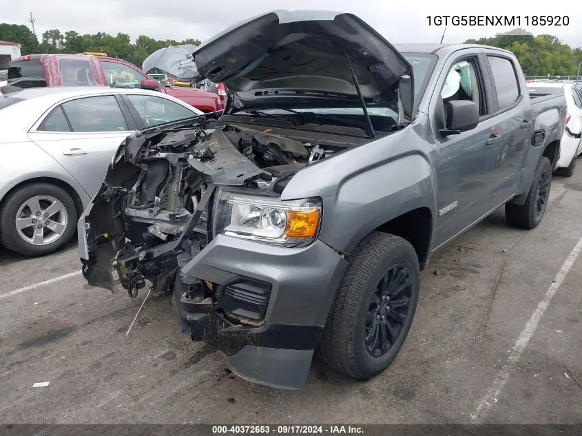 1GTG5BENXM1185920 2021 GMC Canyon 2Wd Short Box Elevation Standard