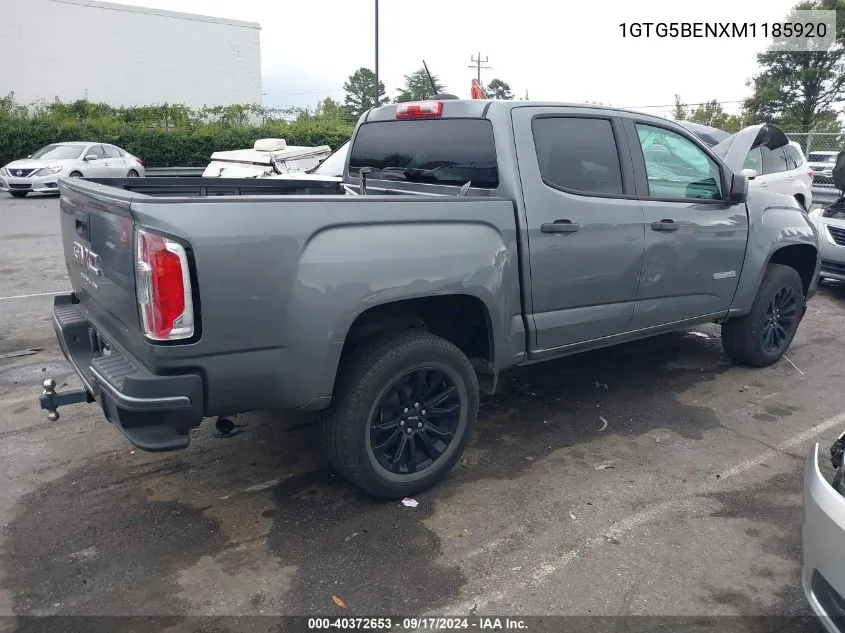 1GTG5BENXM1185920 2021 GMC Canyon 2Wd Short Box Elevation Standard