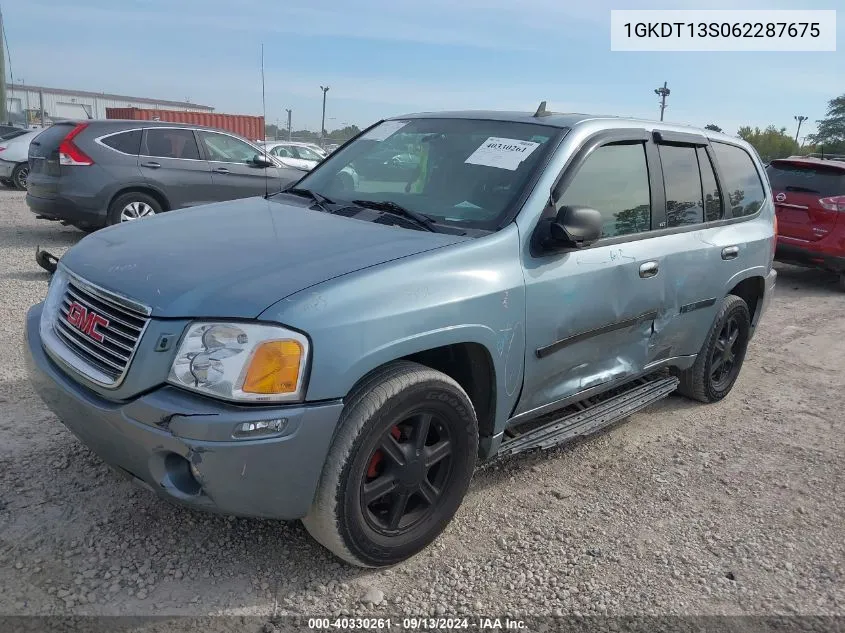 2006 GMC Envoy VIN: 1GKDT13S062287675 Lot: 40330261