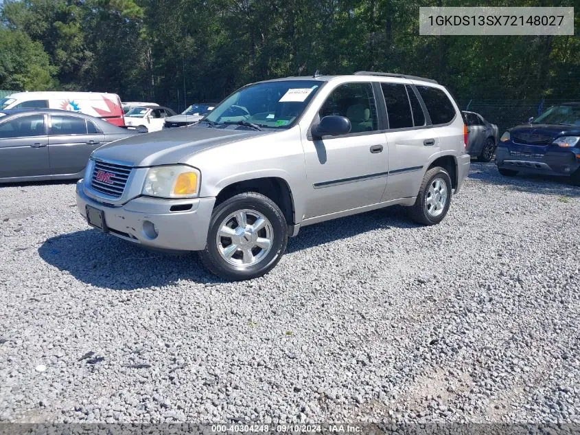 2007 GMC Envoy Sle VIN: 1GKDS13SX72148027 Lot: 40304248