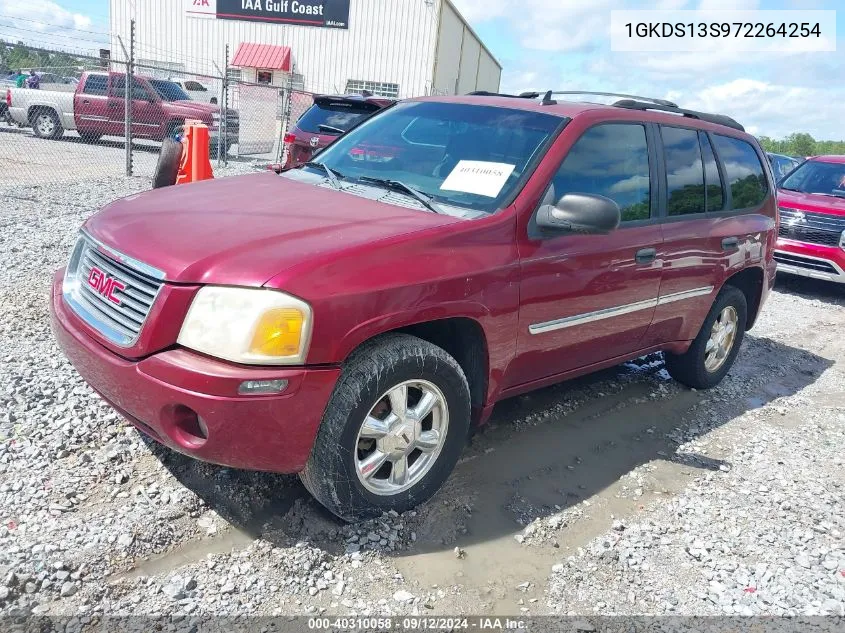 2007 GMC Envoy Sle VIN: 1GKDS13S972264254 Lot: 40310058