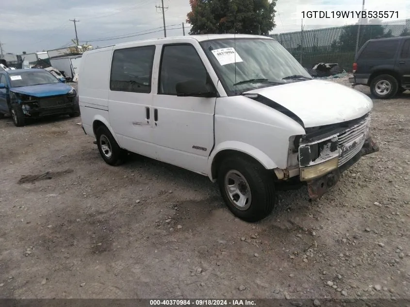 1GTDL19W1YB535571 2000 GMC Safari Xt