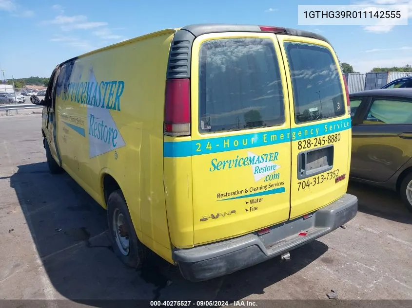 1GTHG39R011142555 2001 GMC Savana Standard