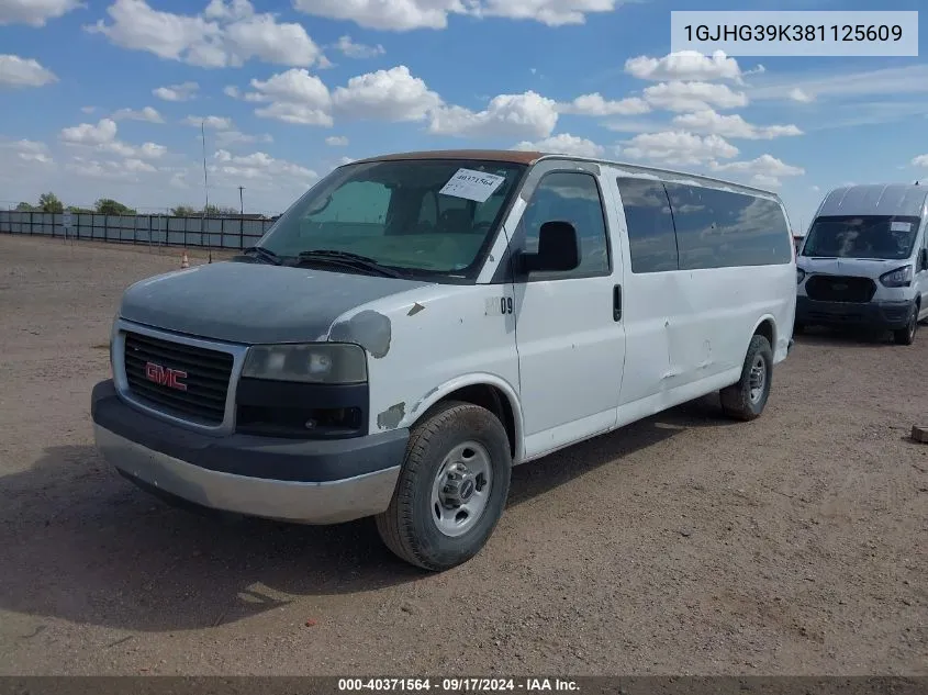 1GJHG39K381125609 2008 GMC Savana Ls