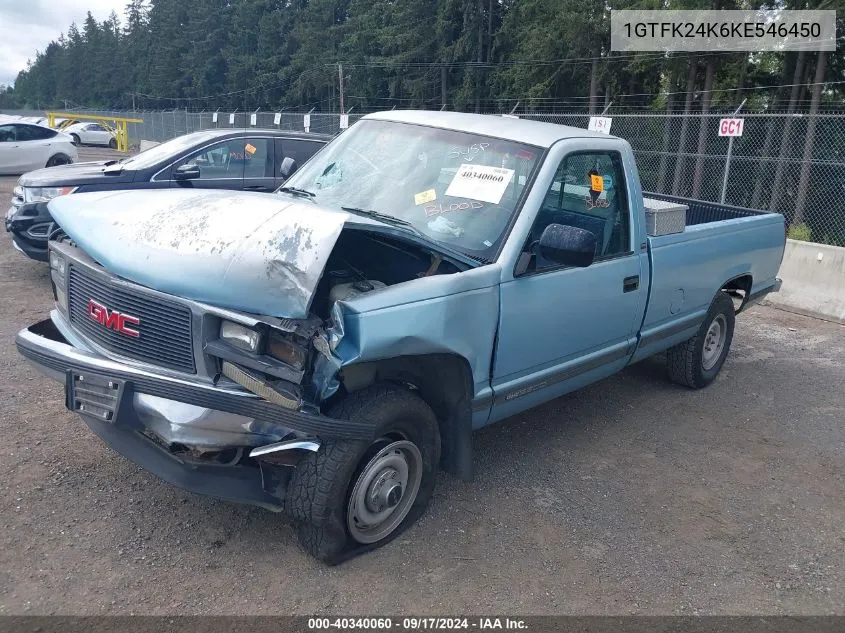 1GTFK24K6KE546450 1989 GMC Sierra K2500