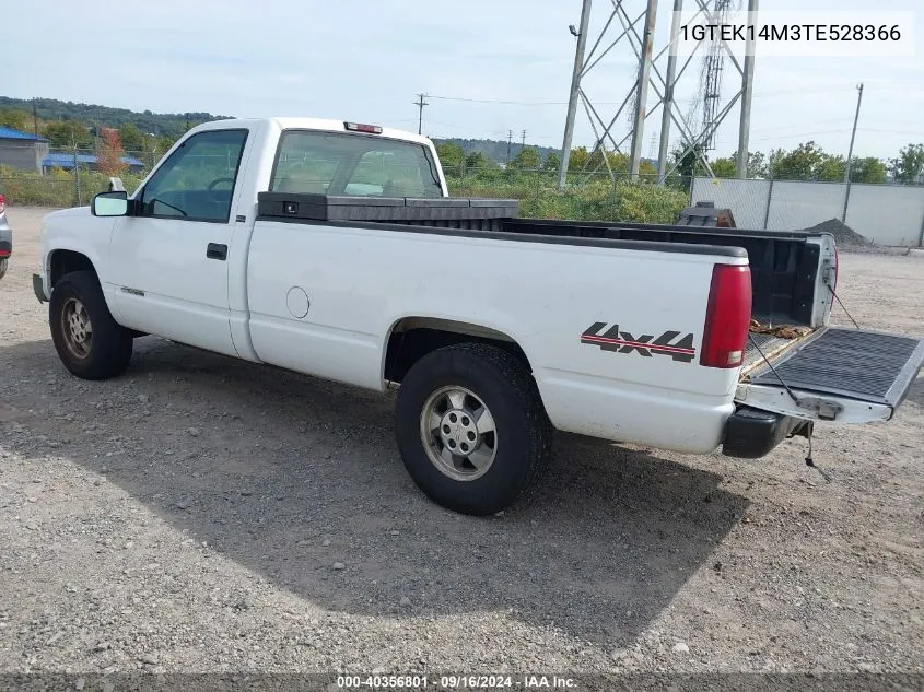 1996 GMC Sierra K1500 VIN: 1GTEK14M3TE528366 Lot: 40356801