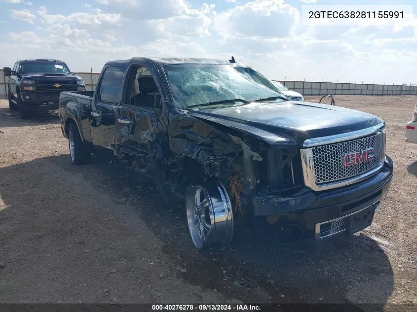 2008 GMC Sierra 1500 Denali VIN: 2GTEC638281155991 Lot: 40276278