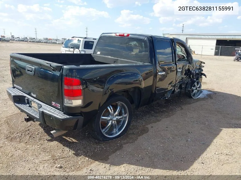 2008 GMC Sierra 1500 Denali VIN: 2GTEC638281155991 Lot: 40276278