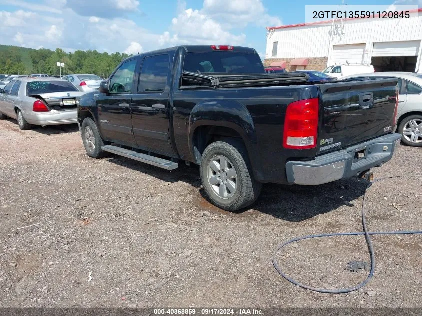 2009 GMC Sierra 1500 Hybrid 3Hb VIN: 2GTFC135591120845 Lot: 40368859