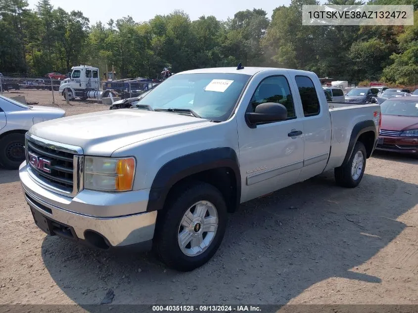 1GTSKVE38AZ132472 2010 GMC Sierra 1500 Sle