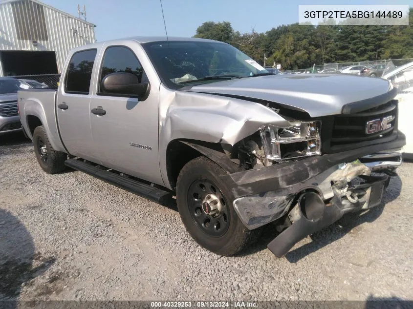 2011 GMC Sierra 1500 Work Truck VIN: 3GTP2TEA5BG144489 Lot: 40329253