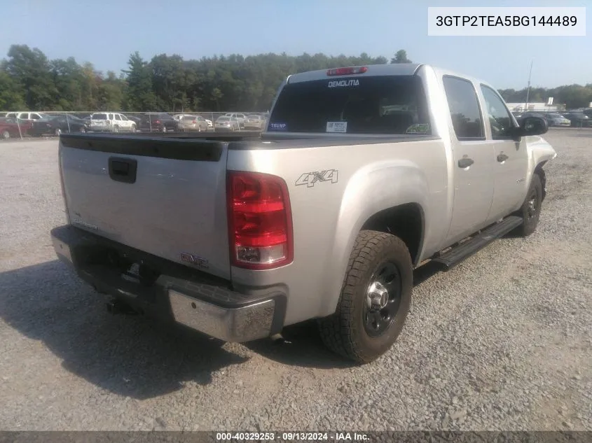 3GTP2TEA5BG144489 2011 GMC Sierra 1500 Work Truck