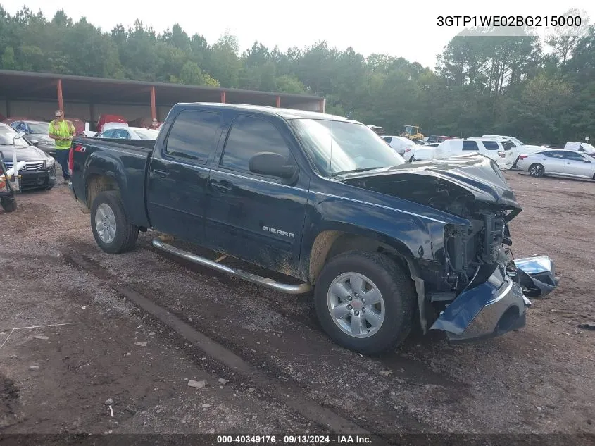 2011 GMC Sierra 1500 Slt VIN: 3GTP1WE02BG215000 Lot: 40349176