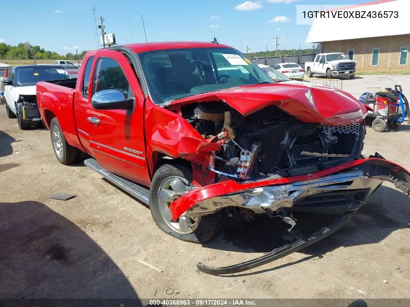 2011 GMC Sierra 1500 Sle VIN: 1GTR1VE0XBZ436573 Lot: 40368963