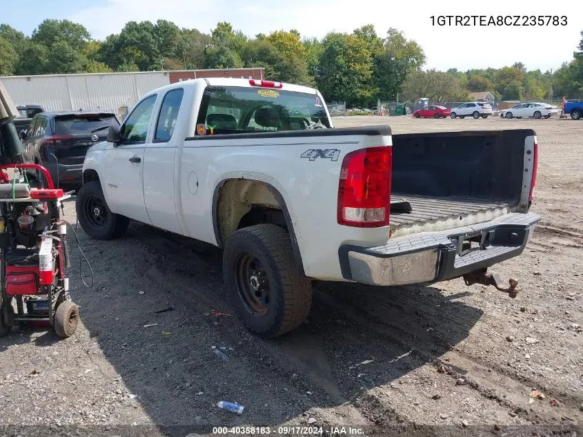 2012 GMC Sierra 1500 Work Truck VIN: 1GTR2TEA8CZ235783 Lot: 40358183