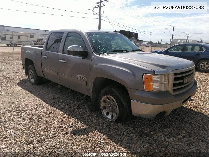 2013 GMC Sierra K1500 Sl VIN: 3GTP2UEA9DG337088 Lot: 30040391