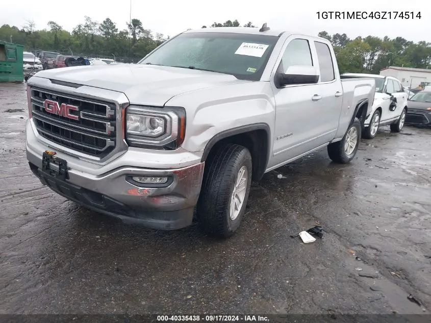 1GTR1MEC4GZ174514 2016 GMC Sierra 1500 Sle