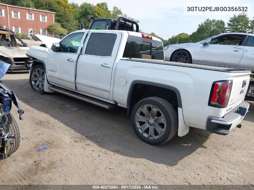 3GTU2PEJ8GG356532 2016 GMC Sierra 1500 Denali