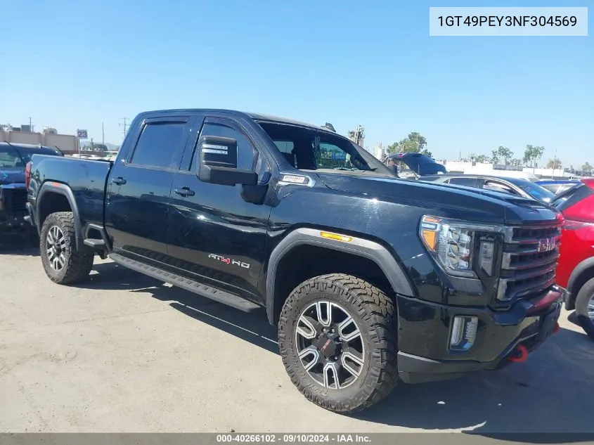 1GT49PEY3NF304569 2022 GMC Sierra 2500Hd K2500 At4