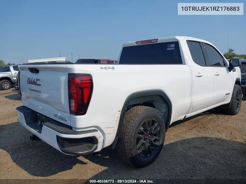 1GTRUJEK1RZ176883 2024 GMC Sierra 1500 4Wd Double Cab Standard Box Elevation With 3Vl