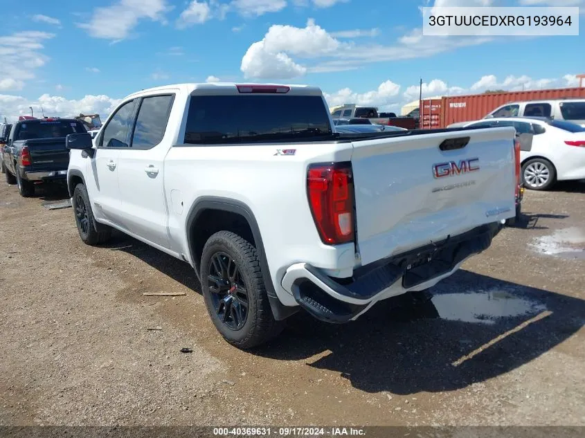 2024 GMC Sierra 1500 4Wd Short Box Elevation With 3Sb VIN: 3GTUUCEDXRG193964 Lot: 40369631