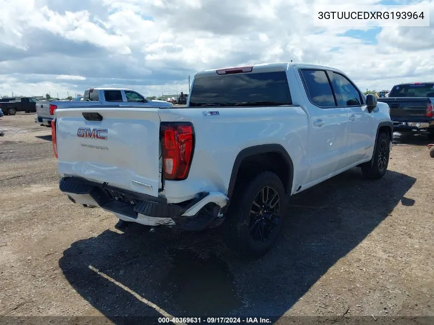 2024 GMC Sierra 1500 4Wd Short Box Elevation With 3Sb VIN: 3GTUUCEDXRG193964 Lot: 40369631