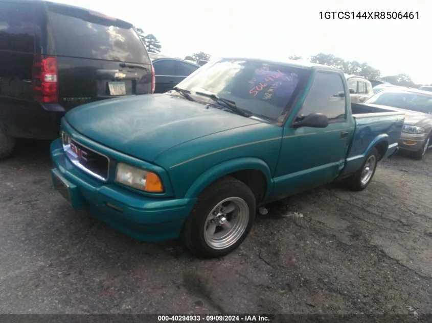 1994 GMC Sonoma VIN: 1GTCS144XR8506461 Lot: 40294933